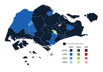 Elecciones generales de Singapur de 2001