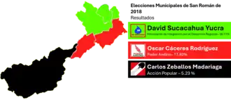 Elecciones municipales de San Román de 2018