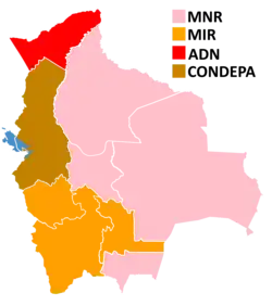 Elecciones generales de Bolivia de 1989