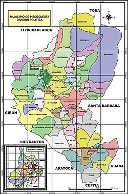 MAPA DIVISIÓN POLÍTICA