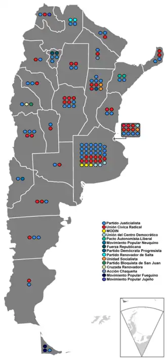 Elecciones legislativas de Argentina de 1991