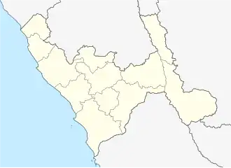 Huamachuco ubicada en Departamento de La Libertad