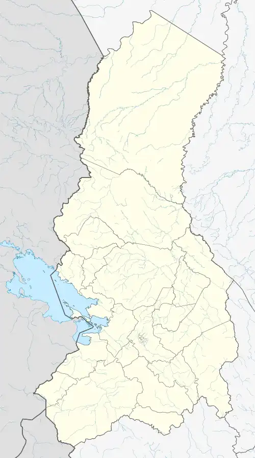 Copacabana ubicada en Departamento de La Paz (Bolivia)