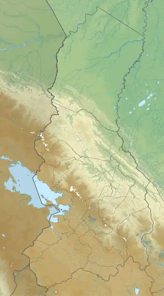 Nevado Chacaltaya ubicada en Departamento de La Paz (Bolivia)