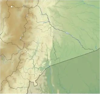 Sangay ubicada en Provincia de Morona Santiago