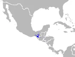 Distribución del Pavón en el mundo