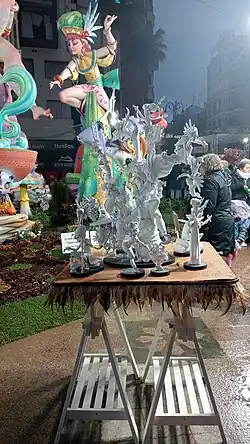Maqueta de la Falla Plaza Mayor 2025.