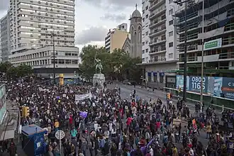 Marcha frente a la Torre