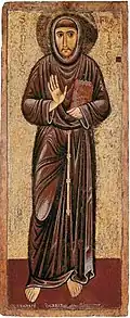 San Francisco, de Margaritone d'Arezzo, segunda mitad del siglo XIII.