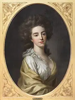 Marie Louise Élisabeth Vigée Lebrun, Retrato de dama