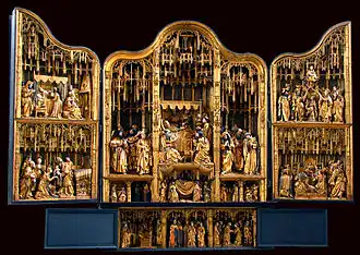 Retablo de la Marienkirche de Lübeck, del llamado Maestro de 1518[138]​