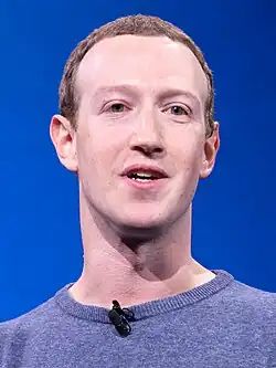 Mark Zuckerberg 2019, 2016, 2011, y 2008 (Finalista en 2022, 2021, 2020, 2018, 2017, 2015, 2014, 2012, y 2009)