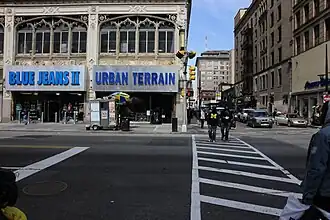 La calle Halseya la altura de la calle Market