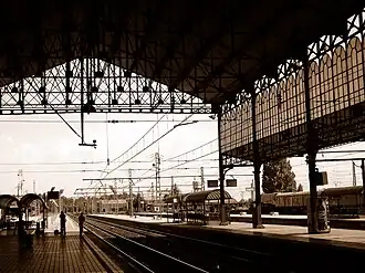 Marquesina de la estación de tren de León