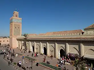 Mezquita de la Qasba (1185-1190), Marrakech, construida por el califa almohade Abu Yúsuf Yaacub al-Mansur