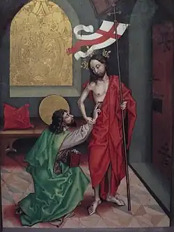 Taller de Martin Schongauer, panel de un altar de finales del siglo XV