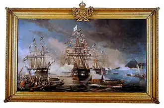 Eduardo de Martino: Fragata Constitución, 1872, Museo Histórico Nacional