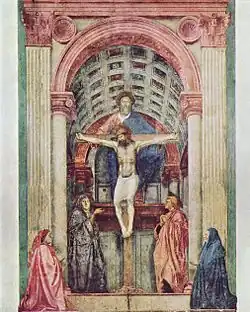 Trinidad, de Masaccio, ca. 1425.