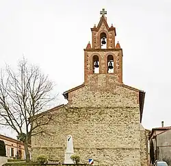 La torre del campanario.
