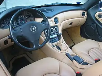 Interior del Maserati 3200 GT