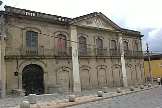 Edifico de Masones en Quetzaltenango.