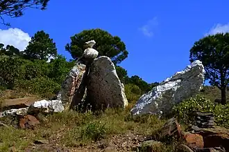 Dolmen en la sierra de la Albera