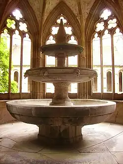 Lavatorium del monasterio de Maulbronn, interior