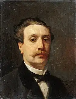 Retrato de Guy de Maupassant