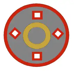 Escudo de los Mauri tonantes iuniores.