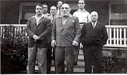 Maurice Tillet et Jim Robert, Chicoutimi, 1936.