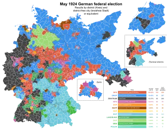 Elecciones federales de Alemania de mayo de 1924