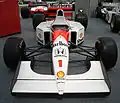McLaren MP4-7 vista frontal Honda Collection Hall