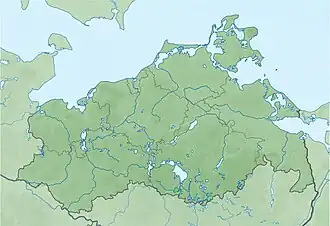 Bahía de Lübeck ubicada en Mecklemburgo-Pomerania Occidental