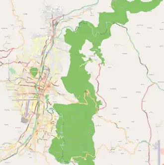 Cerro Nutibara ubicada en Medellín