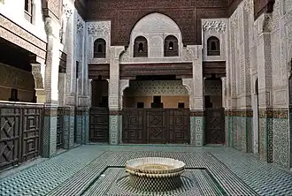 Madraza Bou Inania (1335-1336) en Mequinez
