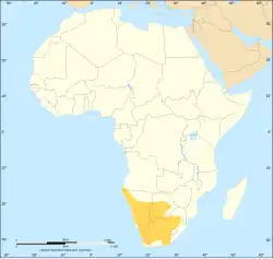 Distribución de la suricata