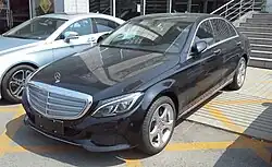 Un Mercedes Clase C producido por Beijing Benz