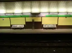 Estación del metro de Lesseps