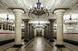 La estación de Avtovo