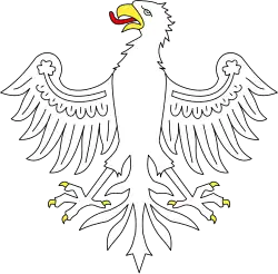 Alas exhibidas y bajadas