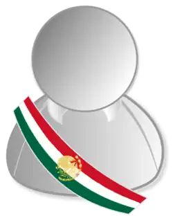 Diseño anterior de la banda presidencial (2010 a 2018).