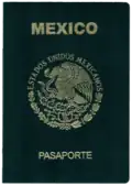 Pasaporte mexicano emitido en 2001