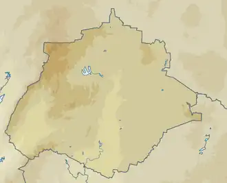 Cerro del Muerto ubicada en Aguascalientes