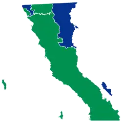 Elecciones estatales de Baja California de 2013