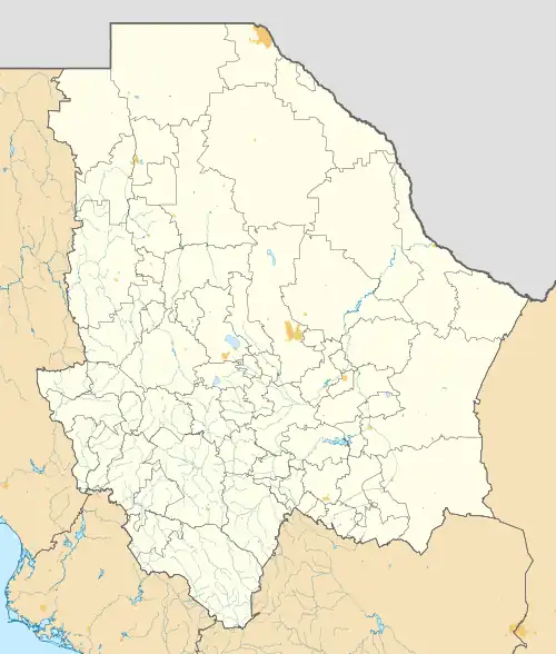 Catedral de la Santa Cruz de Chihuahua ubicada en Chihuahua