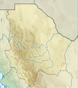 Presa de la Boquilla ubicada en Chihuahua