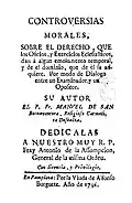 Libro de derecho canónico impreso por María Francisca de Neira al año de enviudar (1736)