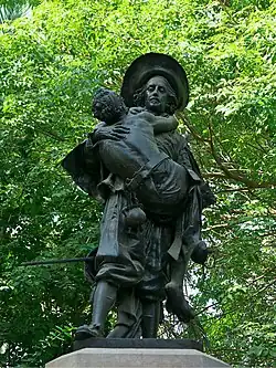 Monumento a Miguel de Mañara. Jardines de la Caridad de Sevilla