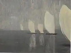 Veleros obra de Čiurlionis (1906)