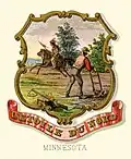 Escudo de armas del estado de Minnesota (1876)